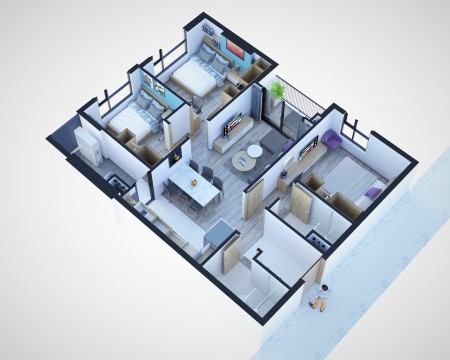 Căn Hộ FPT Plaza2 view biển gía từ 500tr (30%) sở hữu vĩnh viễn, giá tốt, tiện ích đầy đủ
