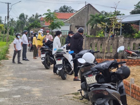 Điện Hoà - Điện Bàn giáp Đà Nẵng. Đường Ô tô, gần Cụm CN, Khu CN.