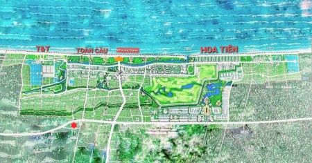 Chỉ 15.5 triệu/m2, sở hữu mặt tiền Ven biển 31m, thổ cư 100% tại xã Xuân Yên giá tốt