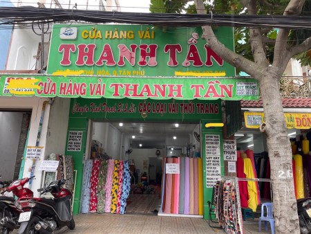 Bán kho cửa hàng vải Phú Thọ Hòa Tân Phú chính chủ đường lớn xe ô tô vào tận nhà