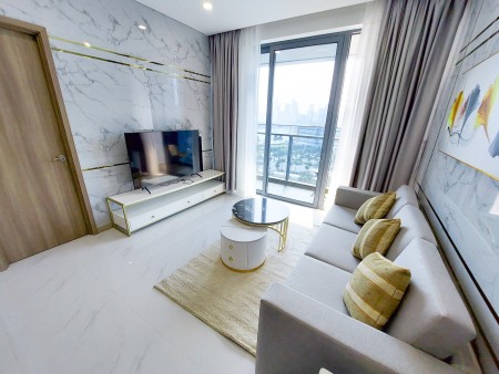 Siêu phẩm 2pn full NT cho thuê tại Sunwah Pearl, dt lên tới 97m2, view sông SG Bitexco Q1 cực đỉnh