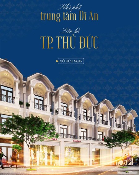 Nhà phố "độc quyền" sẵn sổ giá nội bộ chủ đầu tư pháp lý chính chủ, khu dân cư đông
