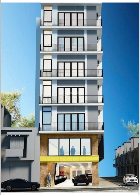 Bán toà nhà phố Trung Hoà, diện tích 135m2, 8 tầng đúc, mặt tiền 9m, giá bán 28 tỷ, lhcc