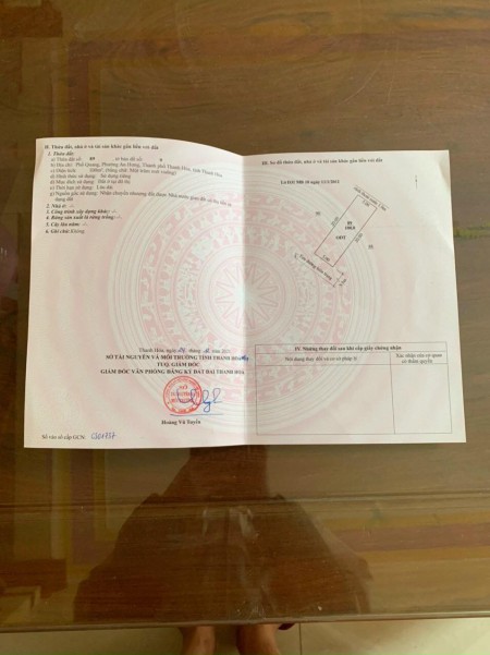 Bán đất MB18 phường An Hưng, thành phố Thanh Hoá giá tốt tiện đầu tư, pháp lý chính chủ