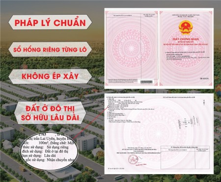 Cơ hội đầu tư đất nền đô thị ở thị xã Lai Uyên, huyện Bàu Bàng, tỉnh Bình Dương