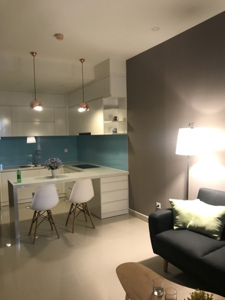 Cần cho thuê căn 2pn dtsd 75m2, full nội thất dự án The Sun Avenue, liên hệ 0909986202
