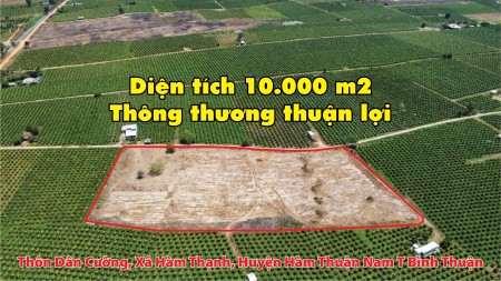 Bán 10.000m2 chỉ có 3,5 tỉ- thích hợp đầu tư mặt tiền chính đường bê tông 150m mặt phụ 70m