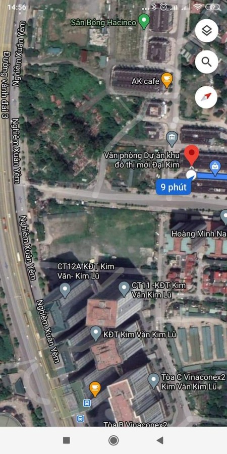 Cần bán Liền kề 71 mét vuông, 5 tầng khu đô thị Đại Kim, Quận Hoàng Mai sổ đỏ chính chủ