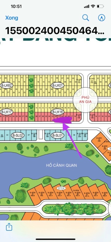 Duy nhất lô Shophouse mặt hồ hướng Nam liên hệ xem đất 0799863888 đang chờ sổ