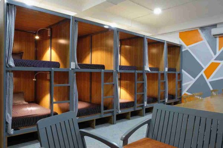 SLEEPBOX – Ktx sinh viên cách huetch 5’ đi bộ tiện ích đầy đủ, giá tốt khu an ninh yên tĩnh