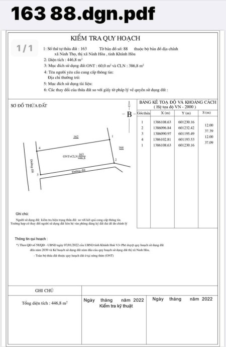 Bán lô đất ở đô thị trung tâm kinh tế Nam Vân Phong cách DT1A chỉ 120m, lh 0353513979