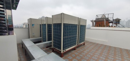 Toà nhà văn phòng mặt phố Hoàng Ngân dtsd 225m2 mt 25m, 10 tầng đúc, giá bán 139 tỷ