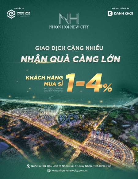 Đất nền ven biển Quy Nhơn mở giỏ hàng vị trí đẹp hạ tầng đồng bộ, sổ sẵn chính chủ