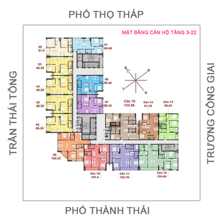Bán gấp! SNG CC The Park Home, 1808-80,36m2 & 1606(80,36m2) & 2010(107,5m2), 45tr/m2. O9O6.217.669