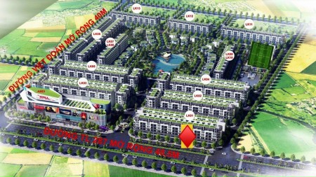 Bán cắn Shophouse gần chùa Phật tích, Tiên Du, Bắc Ninh, sở hữu lâu dài, giá tốt đầu tư