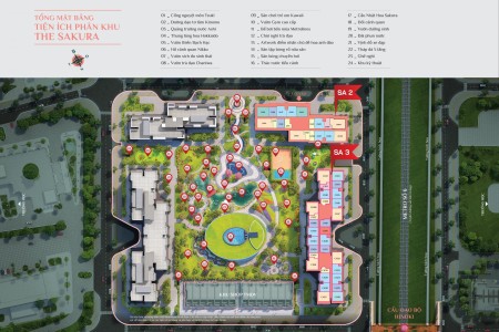 Căn hộ góc 2n+1 diện tích sử dụng 69.3m2 Vinhomes Smart City phường Tây Mỗ giá 2 tỷ 9