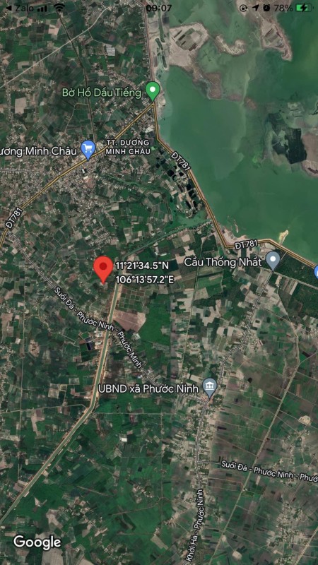 Dương Minh Châu sinh lời liền tay khi đầu tư, vị trí đắc địa, sát bên khu tái định cư