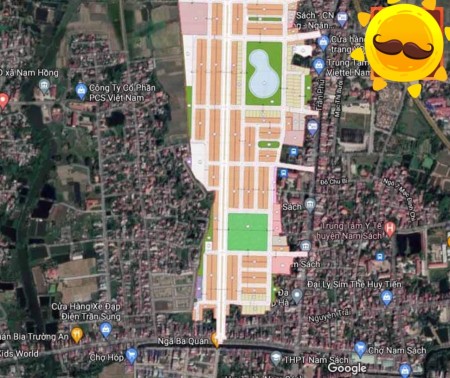 Dự án: Khu đô thị phía Tây thị trấn Nam Sách liên hệ 0799.863.888 pháp lý đầy đủ
