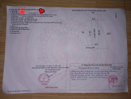 Bán đất Full thổ cư, cách chợ Trảng Bàng 1km, gần Chợ Trường Ủy Ban siêu thị pháp lí rõ ràng