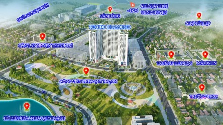 Chỉ cần 600 triệu đã có thể sở hữu ngay căn hộ chung cư Tecco Diamond, pháp lý chính chủ