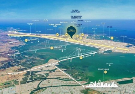 Bán đất biển Nhơn Hội Sổ đ.ỏ lâu dài - Ngay khu du lịch, nghỉ dưỡng Kỳ Co, Eo Gió - 0965.268.349