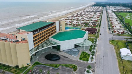 Biệt thự gofl mặt biển Hoa Tiên Paradise giá 16 triệu/m2, chiết khấu 9% vay ngân hàng 65%