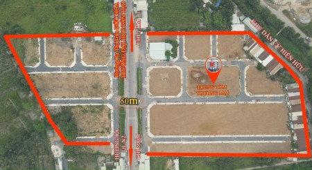 Đất mặt tiền Quốc Lộ N2, ngay trung tâm thị trấn Đức Hoà, pháp lý chính chủ, giá tốt