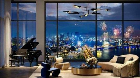 Căn hộ view sông Hàn, hướng biển, ngân tầm giá trị cuộc sống, sổ đỏ lâu dài, pháp lý đủ