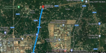 Bà chi nhờ bán lô ngay mặt tiền chợ Nhật Huy Hòa Lợi Bến Cát giá đầu tư sinh lời