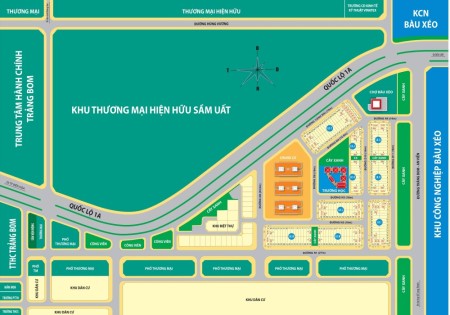 Siêu phẩm đất nền khu đô thị kiểu mẫu Trảng Bom, giá tốt đầu tư sinh lời, mặt tiền đường lớn