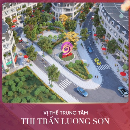 Mở bán chính chủ, chính sách bán hàng tốt nhất Downtown Lương Sơn giá đầu tư sinh lời