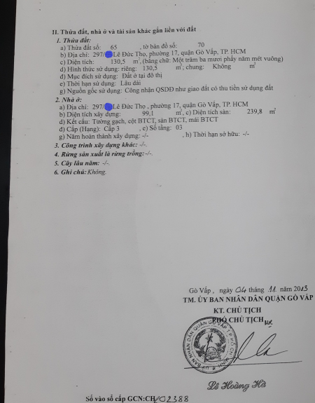 Nhà phố đẹp hẻm xe hơi phường 17 Quận Gò Vấp, giấy tờ pháp lý rõ ràng, bàn giao ngay