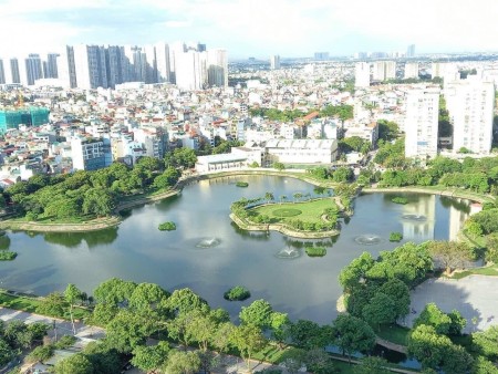 Bán cắt lỗ căn hộ 2PN ban công Đông Nam dự án Feliz Homes Quận Hoàng Mai