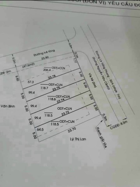 Mặt tiền Nguyễn Hữu Cảnh, Phú Thọ, Thủ Dầu Một giá bán 6.9 tỷ, làm việc chính chủ