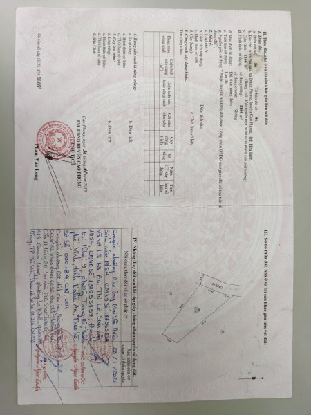 Bán đất Cao Phong Hoà Bình, pháp lý chính chủ, diện tích sử dụng 1156m2, sổ sẵn