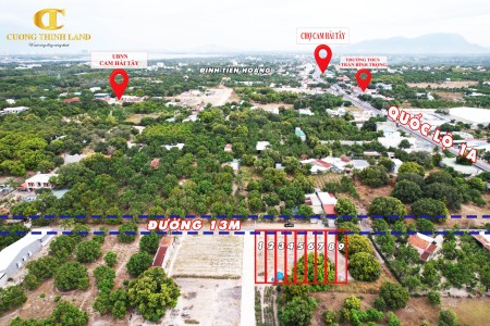 Sở hữu ngay lô đất Cam Hải Tây, diện tích 214m2, cách Quốc Lộ 1A 50m, đầm 300m