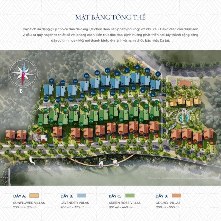 Đất nền khu biệt thự nghỉ dưỡng cách sân bay Liên Khương 5 phút sổ hồng riêng, lh 0932762064