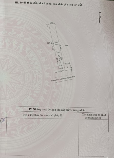 Bán đất Thới Hoà, Bến Cát, Bình Dương, khu dân cư đông đúc, giá tốt đầu tư sinh lời