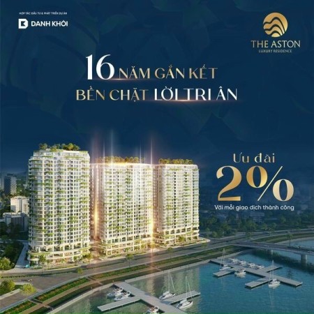 The Aston Luxury Residince Nha Trang chiết khấu lớn tiện ích đầy đủ, hạ tầng hoàn thiện