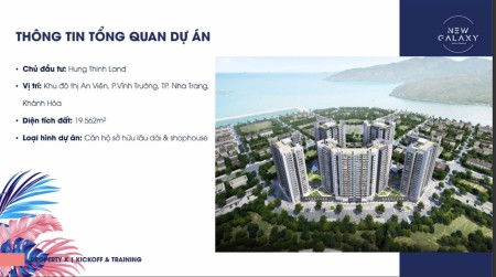 Chính thức nhận booking giữ chỗ 2 Block biển New Galaxy Nha Trang, chỉ 1.1 tỷ, sở hữu ngay