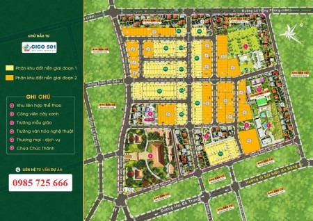 Cần bán gấp lô đất chính chủ số 1 Block O1 liên hệ 0369011402 vị trí đắc địa