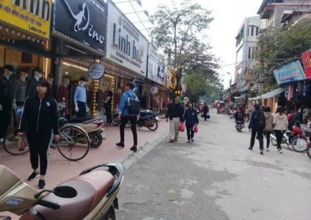 Kinh doanh cực đỉnh, nhộn nhịp sinh viên, 231m2 lô góc trục chính Cửu Việt, Trâu Quỳ, Gia Lâm