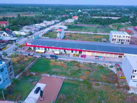 Nhà liền kề kinh doanh thương mại tại chợ mới Thạnh Phú sinh lời ngay, sổ sẵn