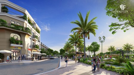 Bán Shophouse - Nhà Phố Dự án The Diamond City giá bán 21 triệu/m2, đầu tư sinh lời