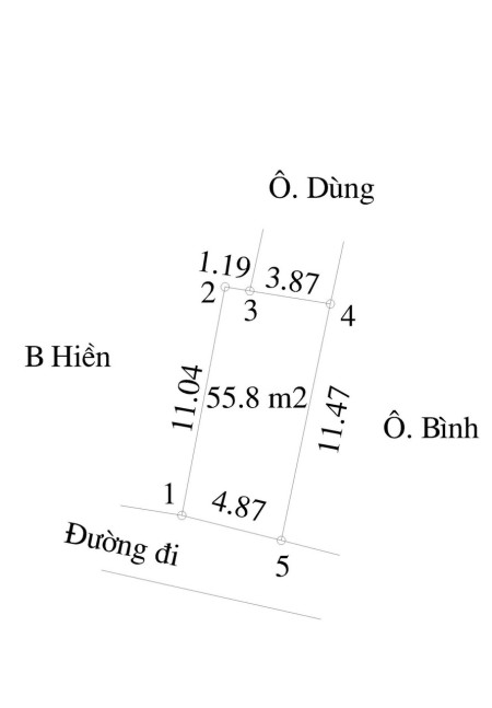 Bán ô đất diện tích 55.8m2 tại Yên Vĩnh, Kim Chung Hoài Đức, giá cực rẻ, lh 0856081678
