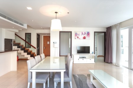 Thuê 1 căn hộ cho cả làng cùng ở. 3pn Duplex tại Đảo Kim Cương. LH em Tâm: 0902.0506.43