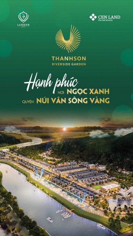 Khu đô thị kiểu mẫu và quy mô đầu tiên tại thị trấn Thanh Sơn Phú Thọ, lh 0973545662