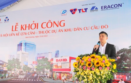Nhà ở xã hội Richhome 3 ngay cầu Đò thị xã Bến Cát - Bình Dương. Giá từ 1,5 tỷ/căn 70m2