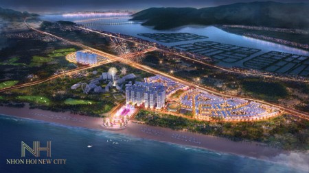Cắt lỗ 8 suất nội bộ đẹp tốt nhất thị trường đất mặt tiền biển Quy Nhơn - Nhơn Hội New City