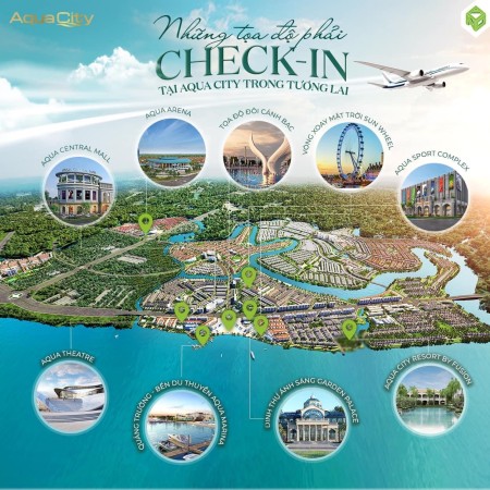 AquaCityNơi Đáng Sống Với Mật Độ Không Gian Xanh Thoáng. An Ninh 4 Lớp Với Mức Độ Riêng Tư Cao Cấp.